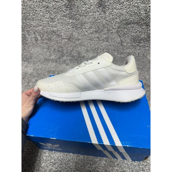 adidas gazelle silver green womens Adidas Retroset Women's Shoes Crystal White-Cloud White-Purple Tint   Sports Plaza NY